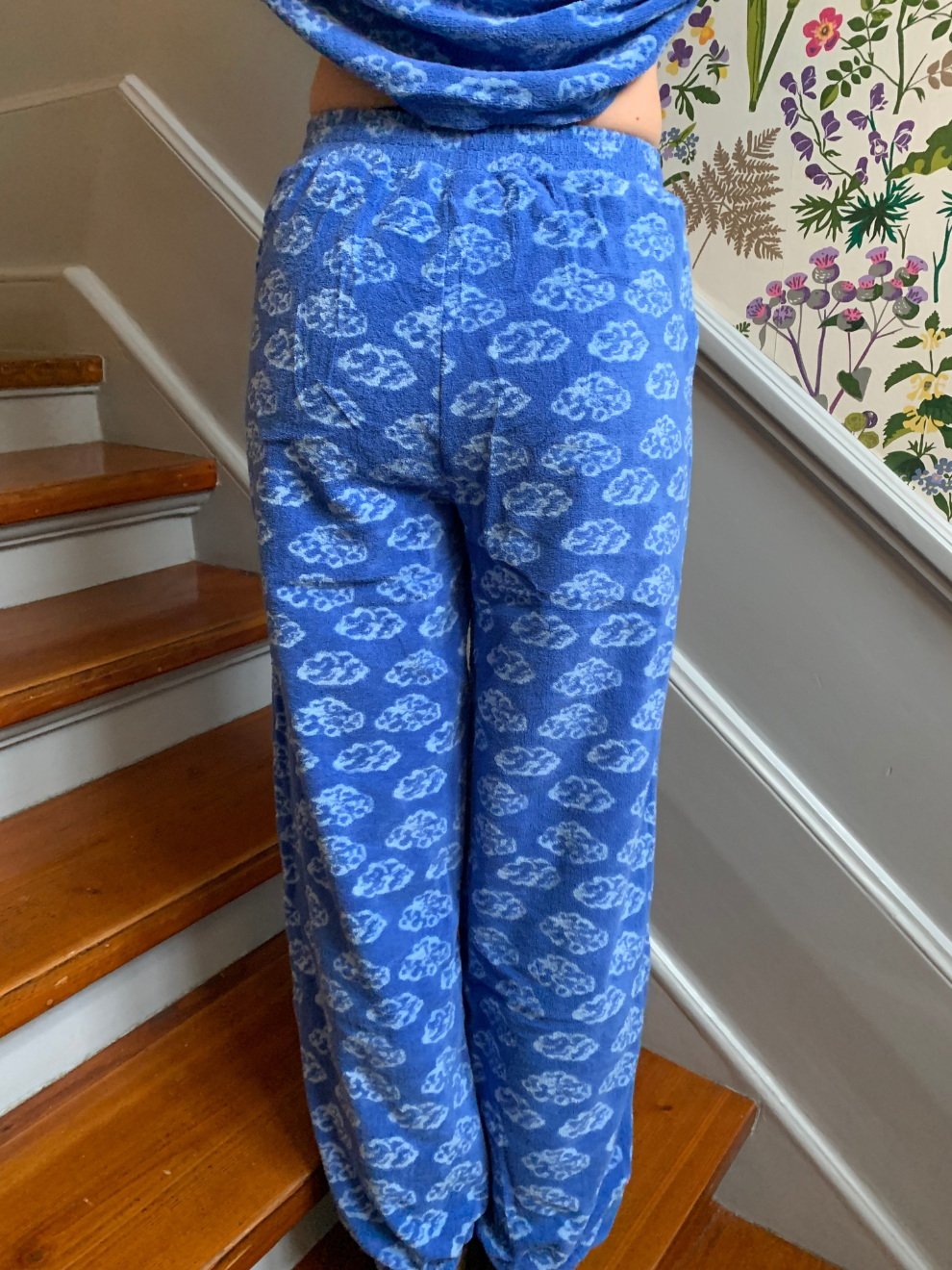 Helmstedt FLORA PANTS - Blue Clouds Trousers