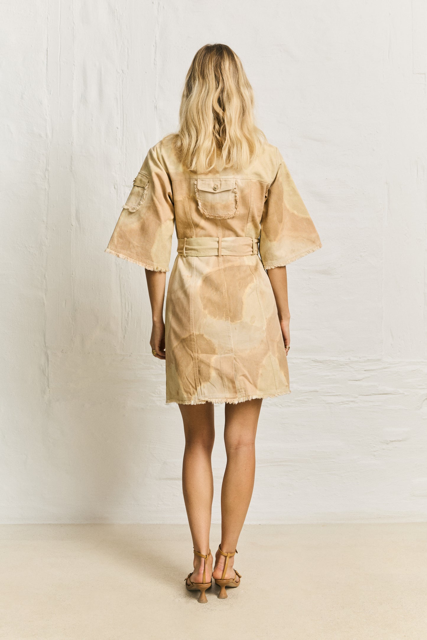 Helmstedt JANICE DENIM DRESS Denim Beige