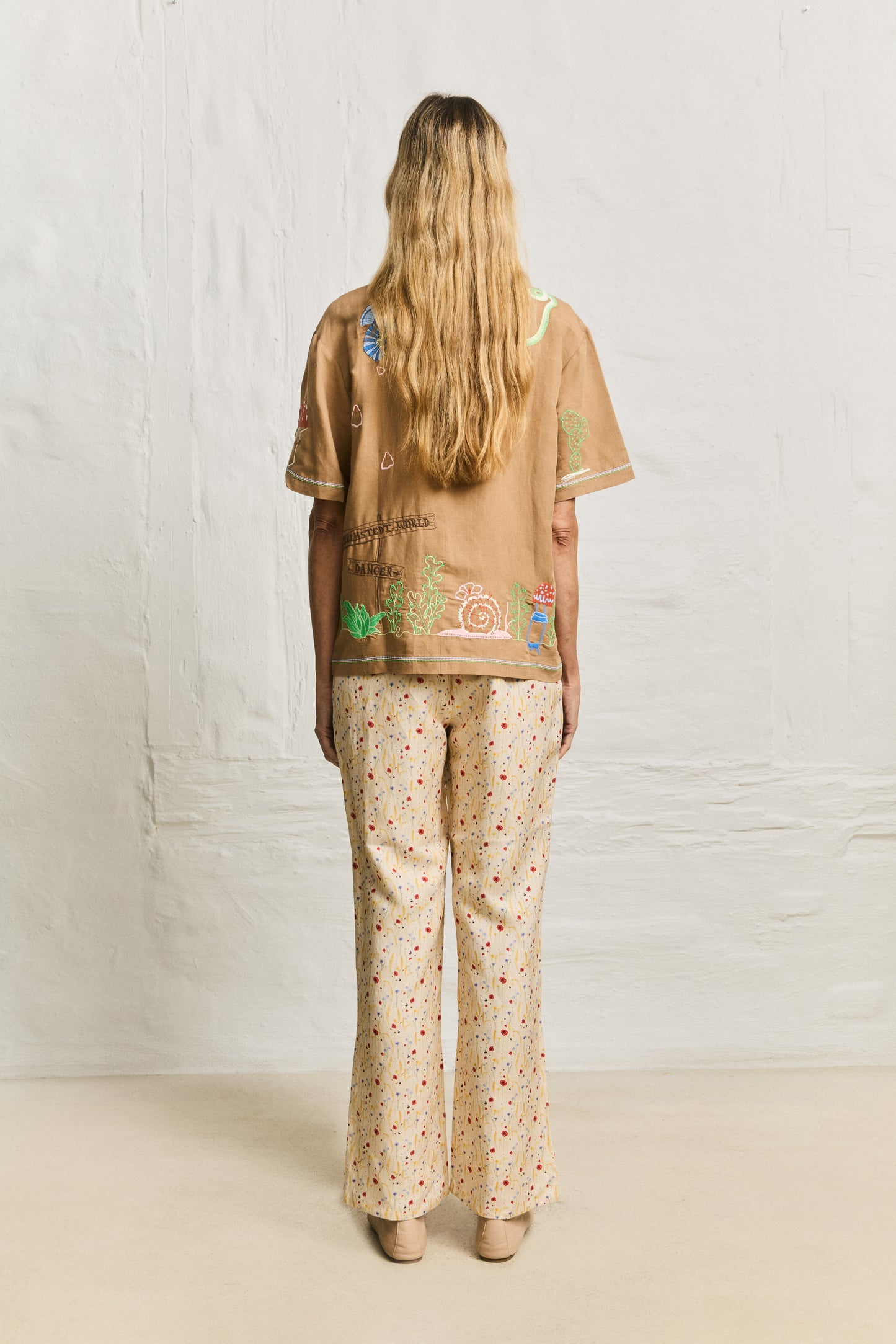 Helmstedt MINA PANTS Trousers Cornflower