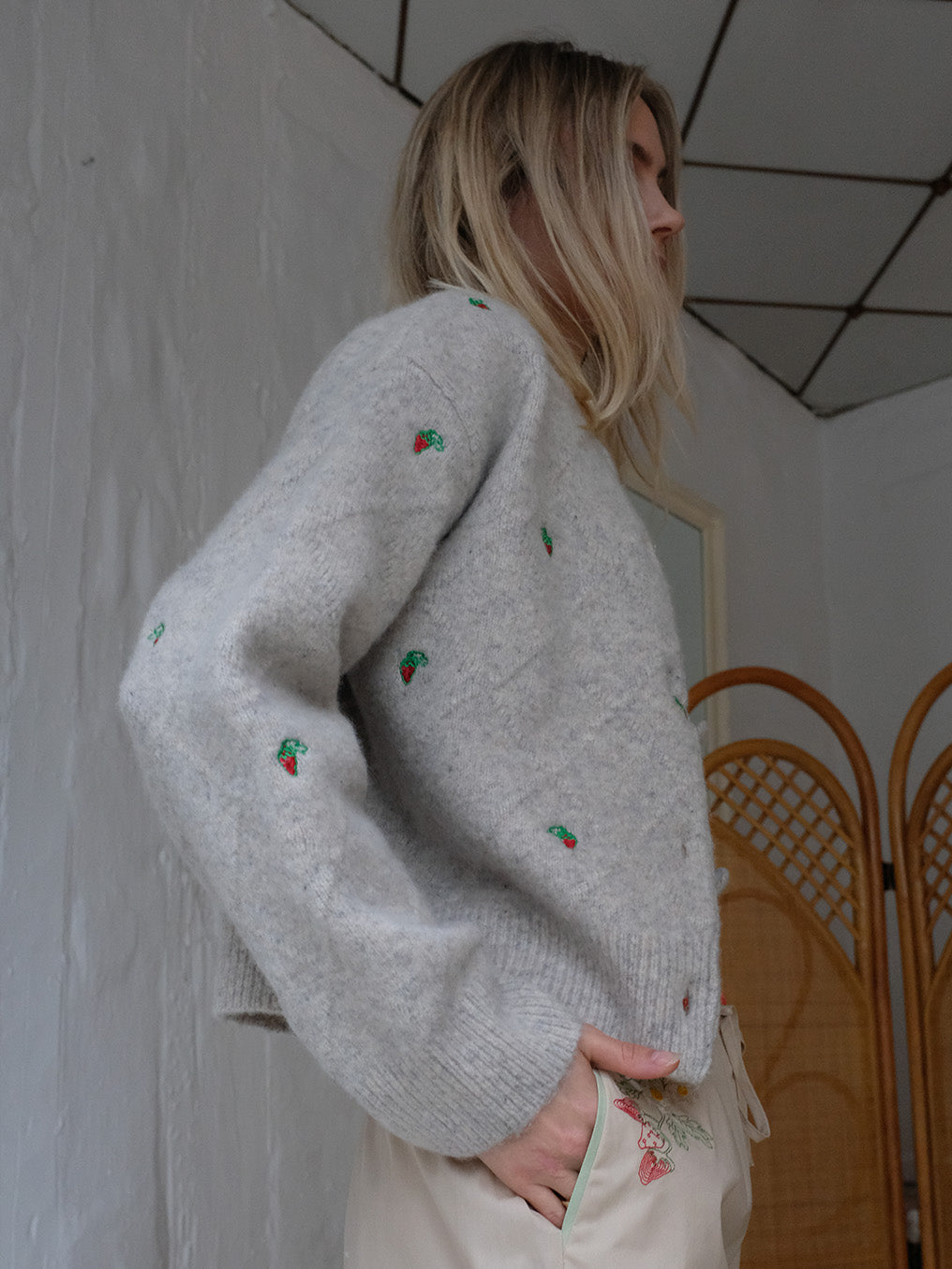 Helmstedt MAJA CARDIGAN Knitwear Winter White