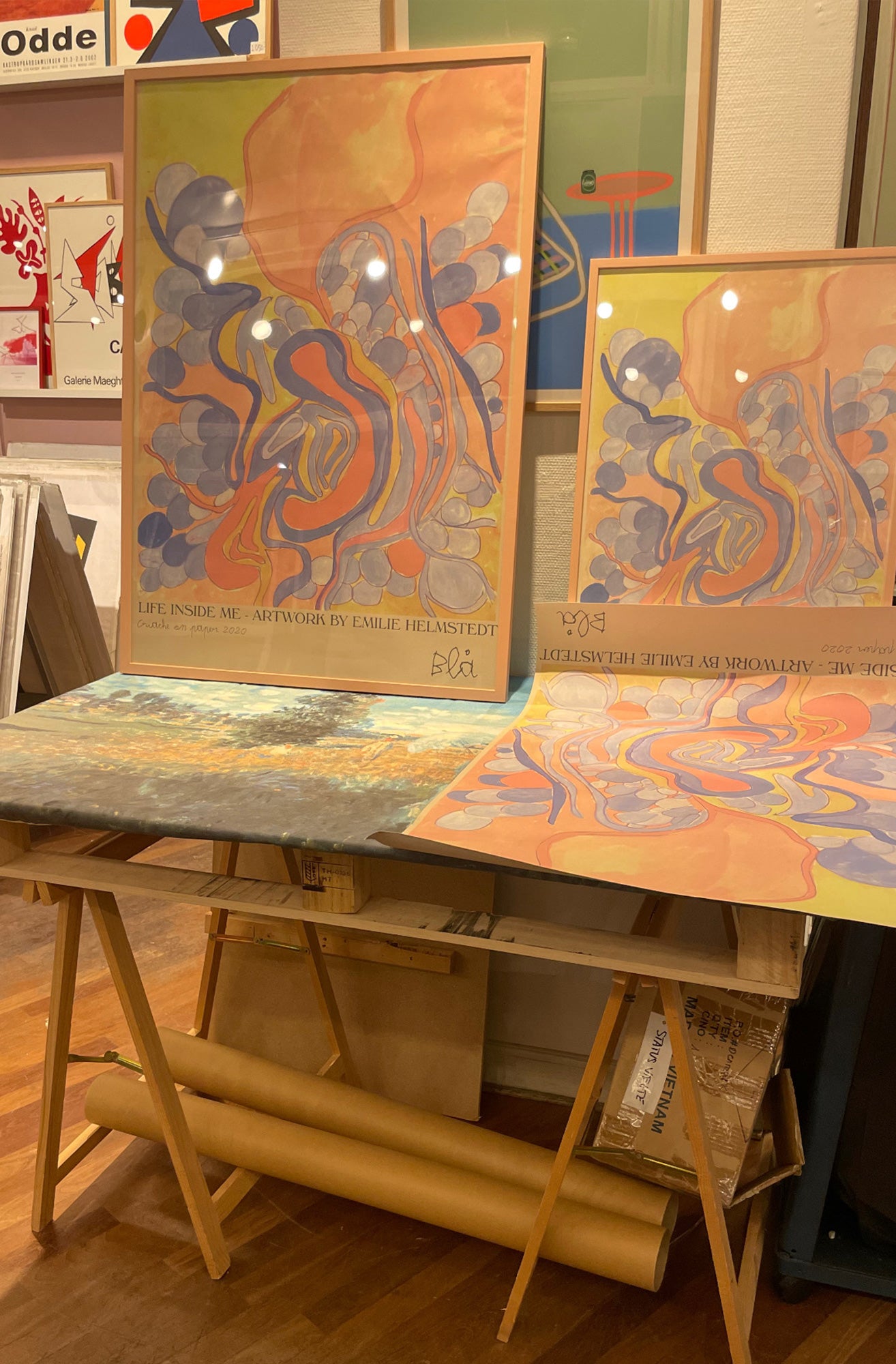 Helmstedt POSTER - Life inside me... 70 x 100 Life inside me...