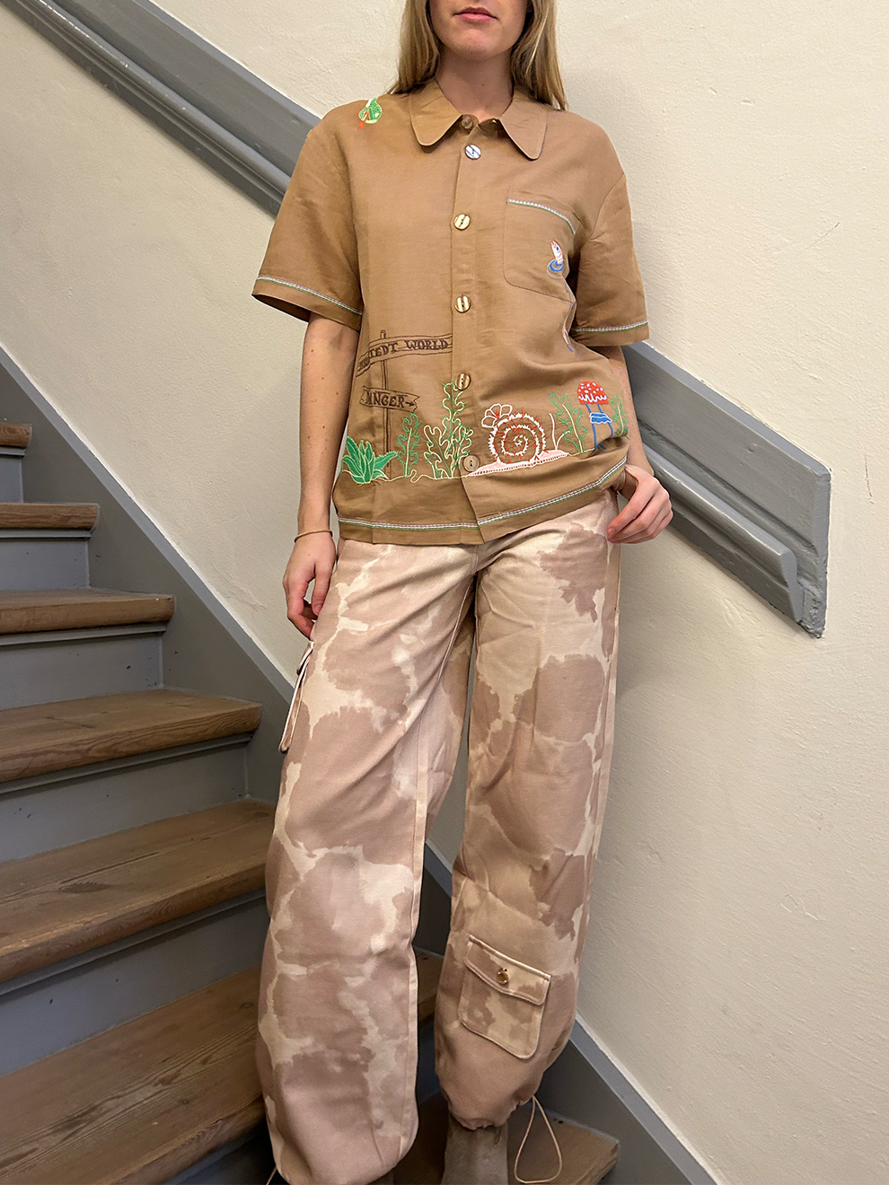 Helmstedt ALETA SHIRT Blouses Beige