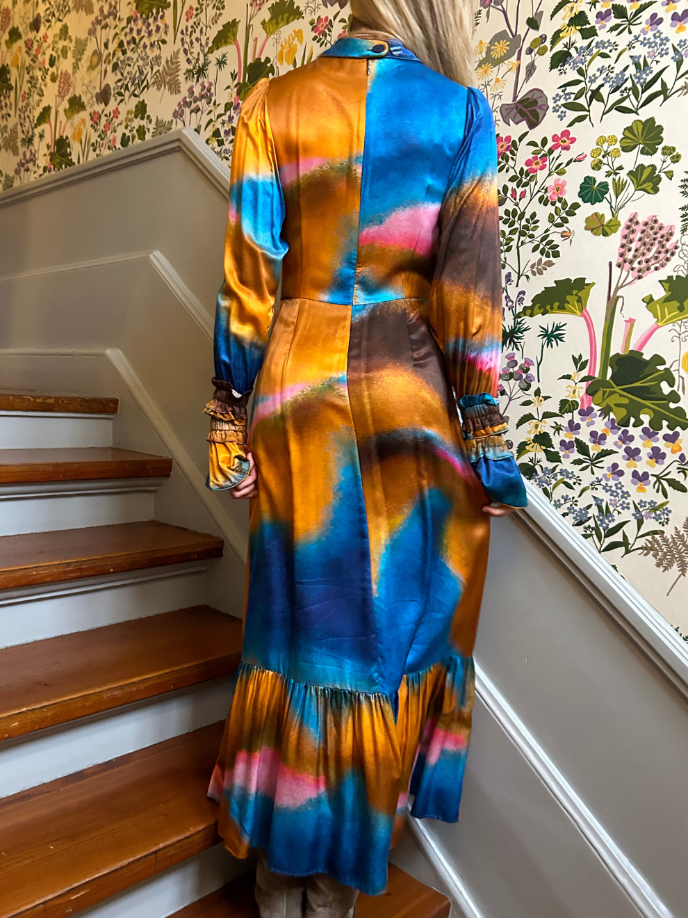 Helmstedt ALINA DRESS - Blue Moss Dresses Blue Moss