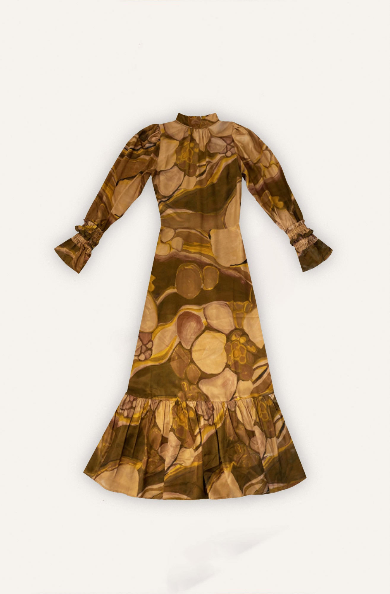 Helmstedt ALINA DRESS - Gold Planets Dresses