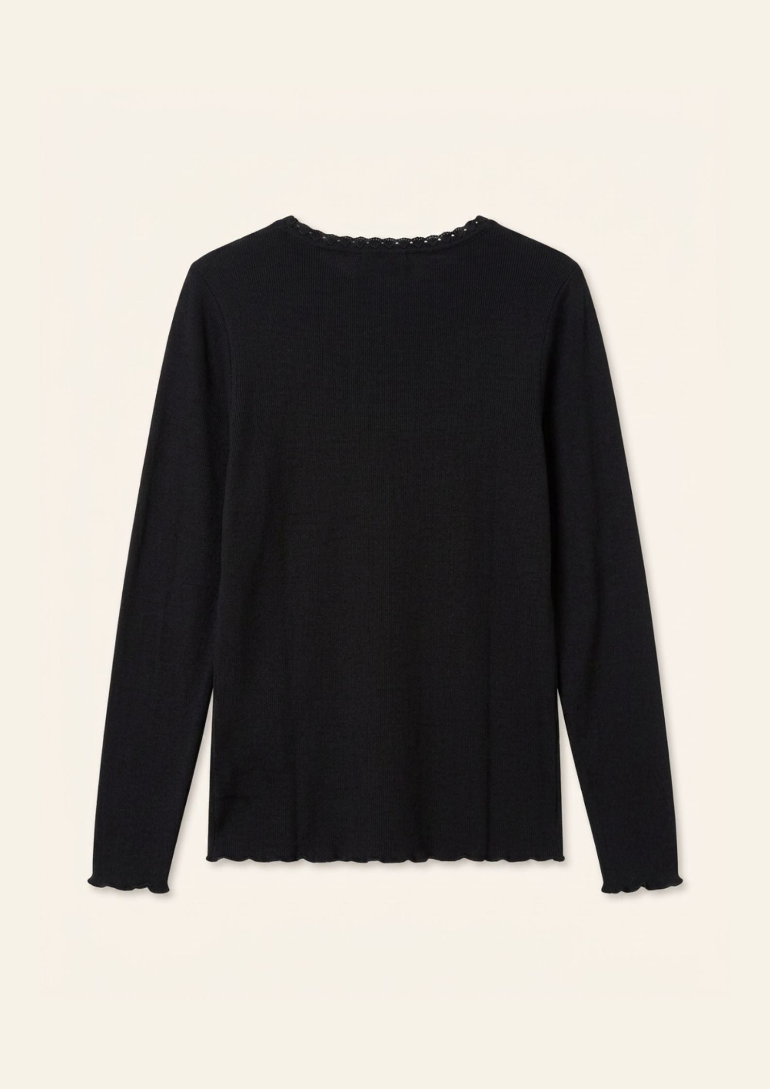 Helmstedt ANDREA LONGSLEEVE T-SHIRT Shirts Black Beauty