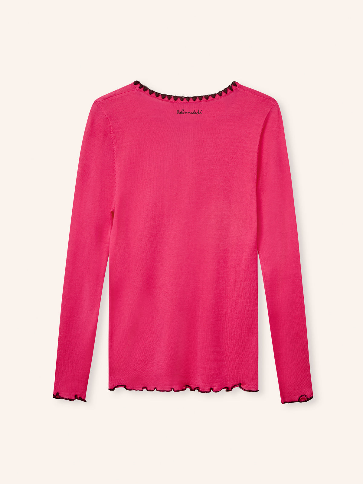 Helmstedt ANDREA LONGSLEEVE T-SHIRT Tops Strawberry Pink