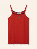 Helmstedt ANDREA STRAP TOP Tops Cranberry Red