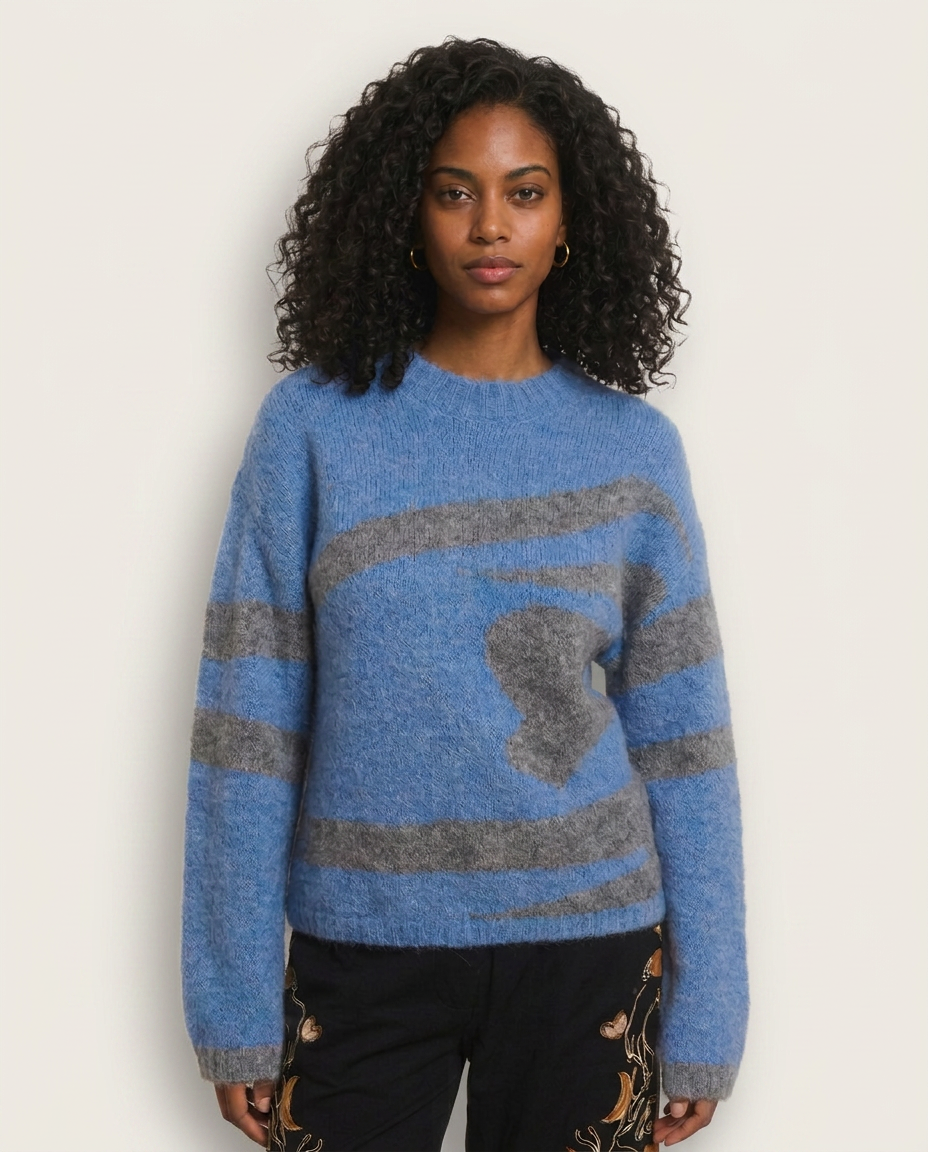 Helmstedt ANNELIE KNIT Knitwear Warm Sky