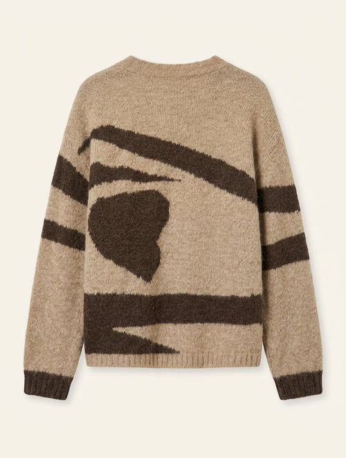 Helmstedt ANNELIE KNIT Knitwear Burnt Chestnut