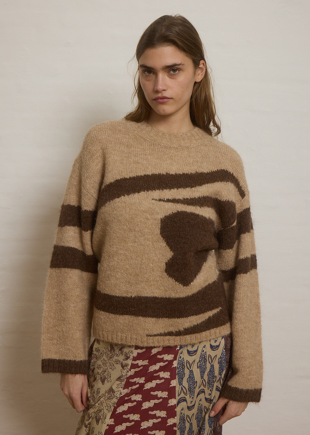 Helmstedt ANNELIE KNIT Knitwear Burnt Chestnut