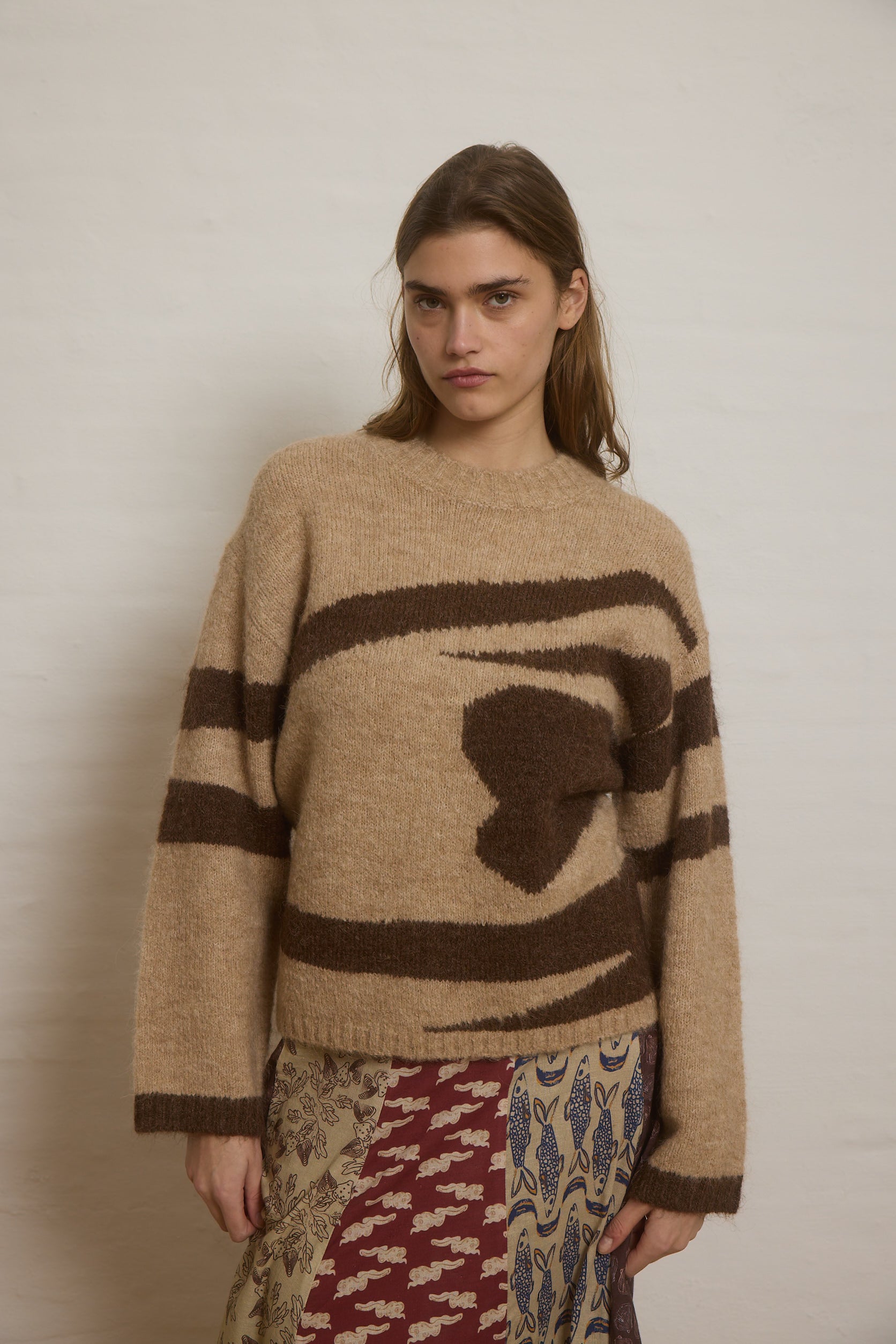 Helmstedt ANNELIE KNIT Knitwear Burnt Chestnut