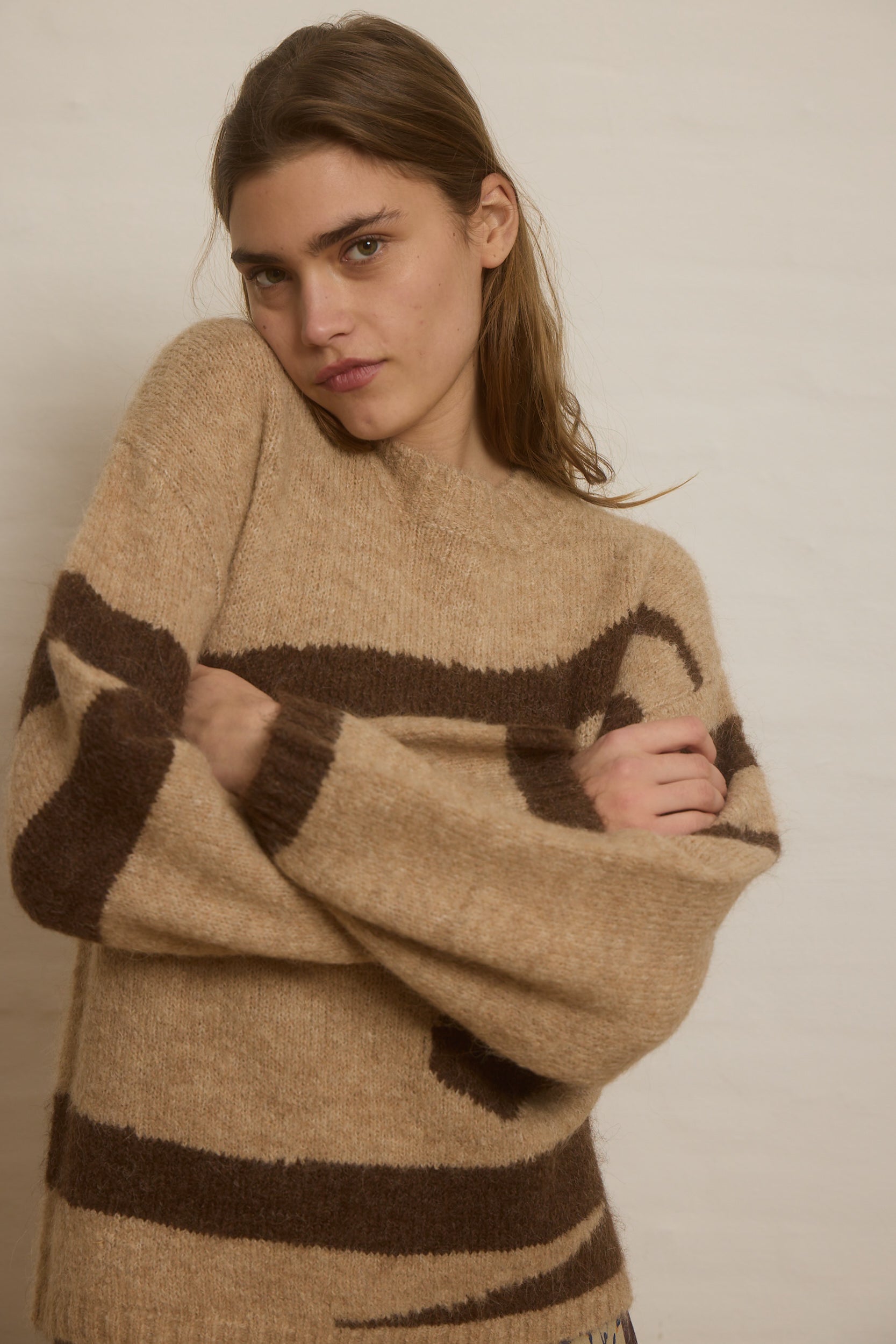 Helmstedt ANNELIE KNIT Knitwear Burnt Chestnut