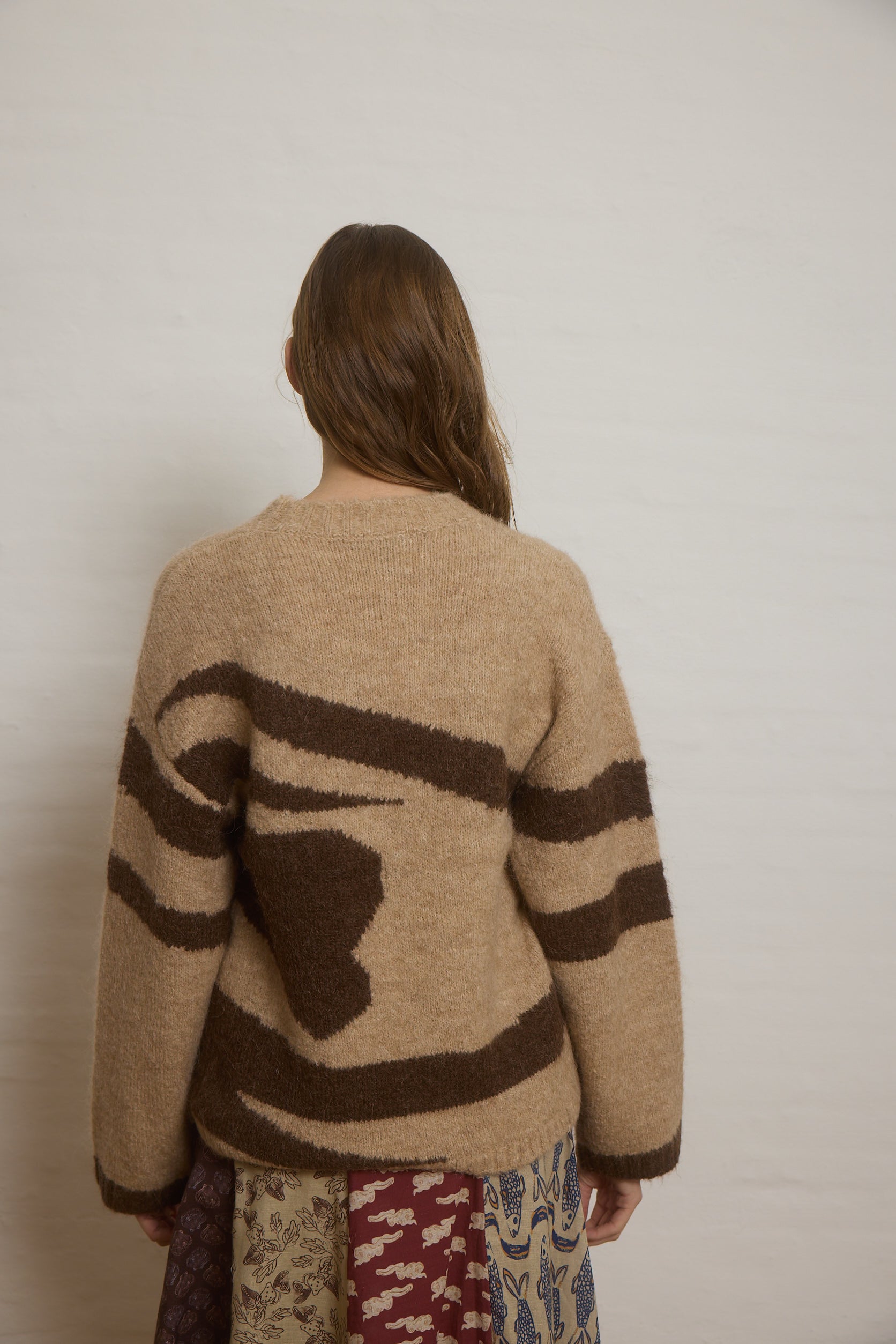 Helmstedt ANNELIE KNIT Knitwear Burnt Chestnut