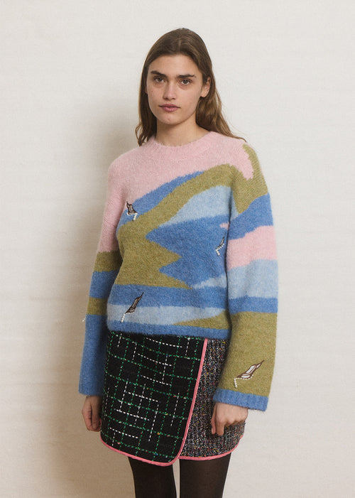Helmstedt ASTRID KNIT Knitwear Sky Knit