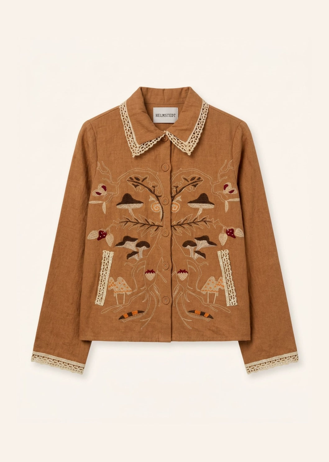 Helmstedt AVA JACKET Jackets Curry Brown