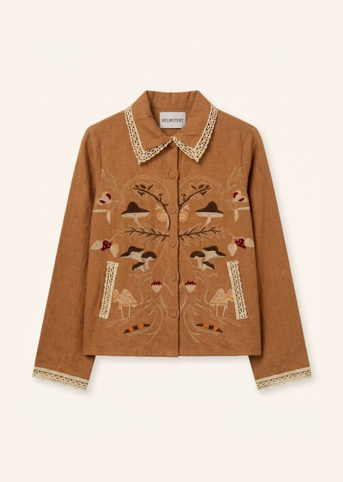 Helmstedt AVA JACKET Jackets Curry Brown