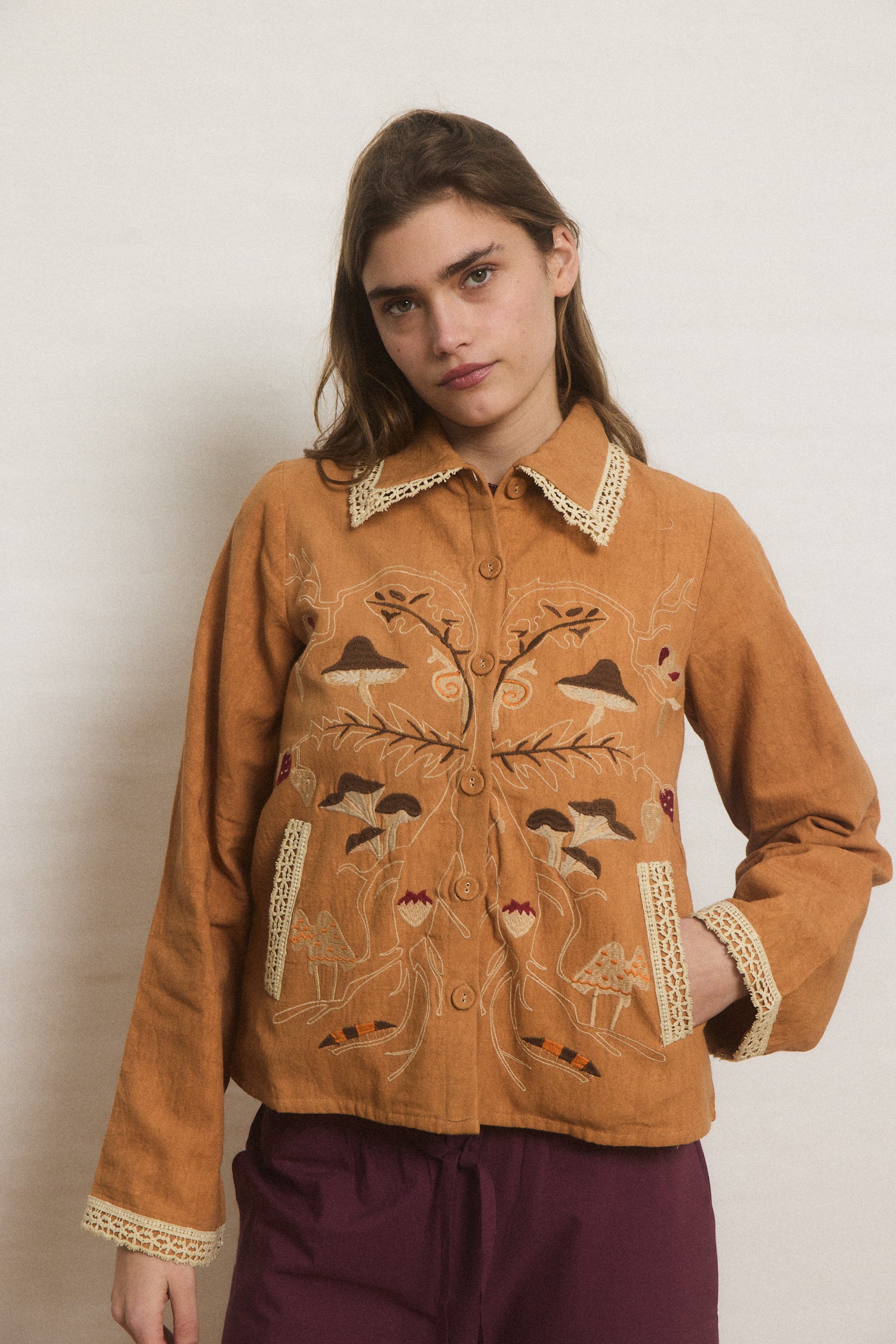 Helmstedt AVA JACKET Jackets Curry Brown