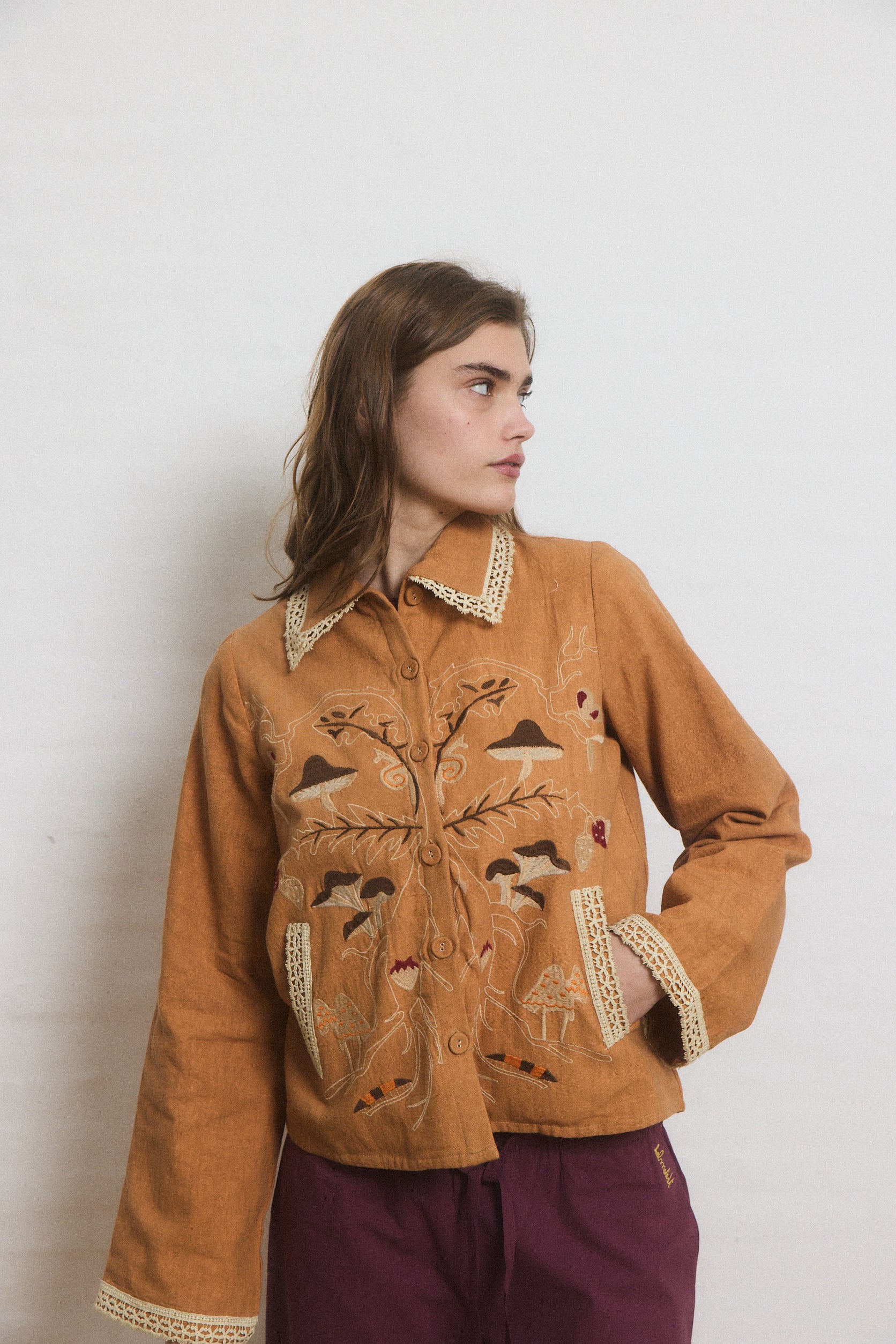 Helmstedt AVA JACKET Jackets Curry Brown