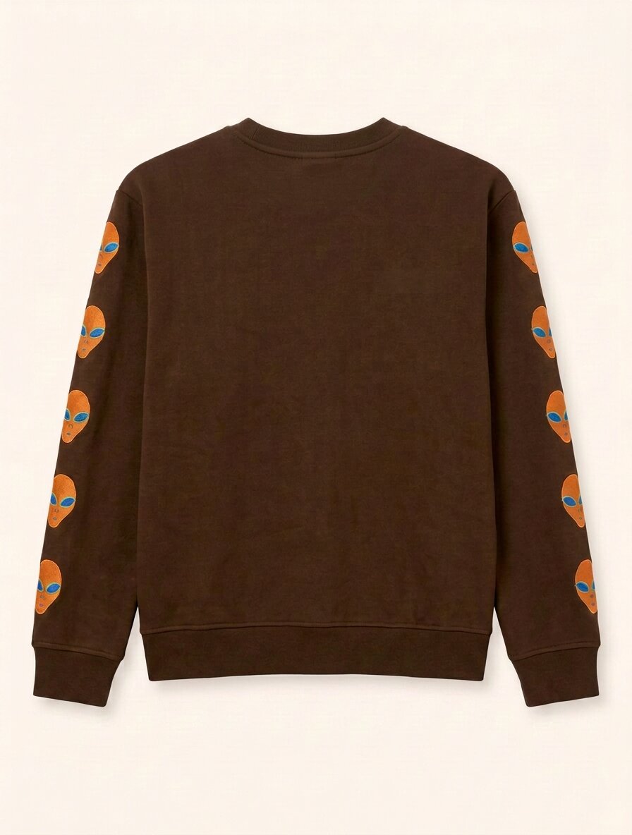 Helmstedt AVERY CREWNECK - BROWN Jersey