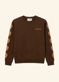 Helmstedt AVERY CREWNECK - BROWN Jersey Brown