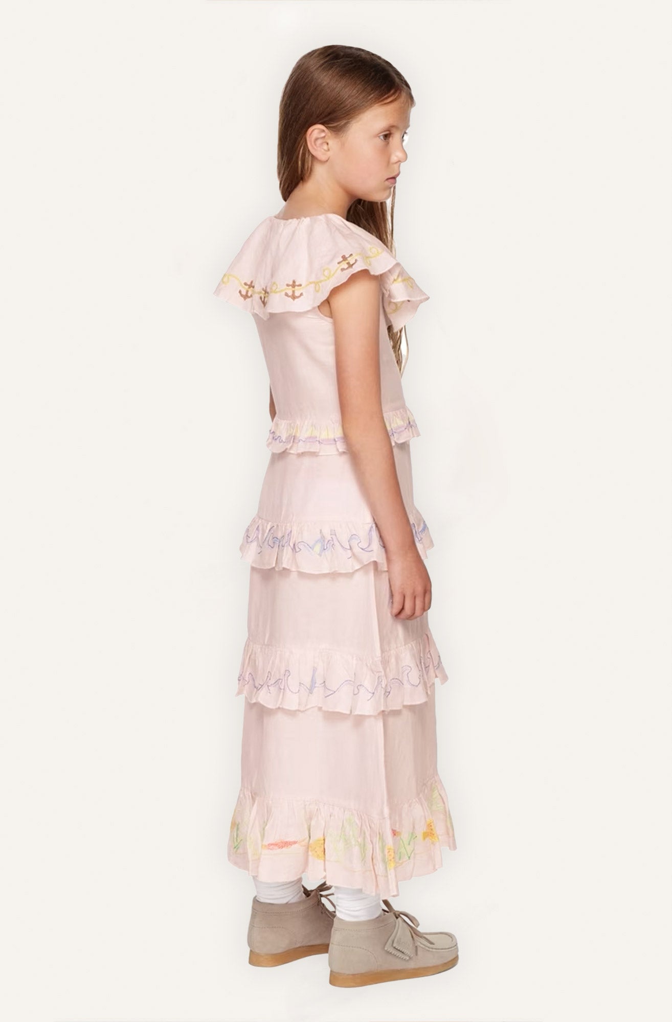 Kids Algue Dress - Light pink