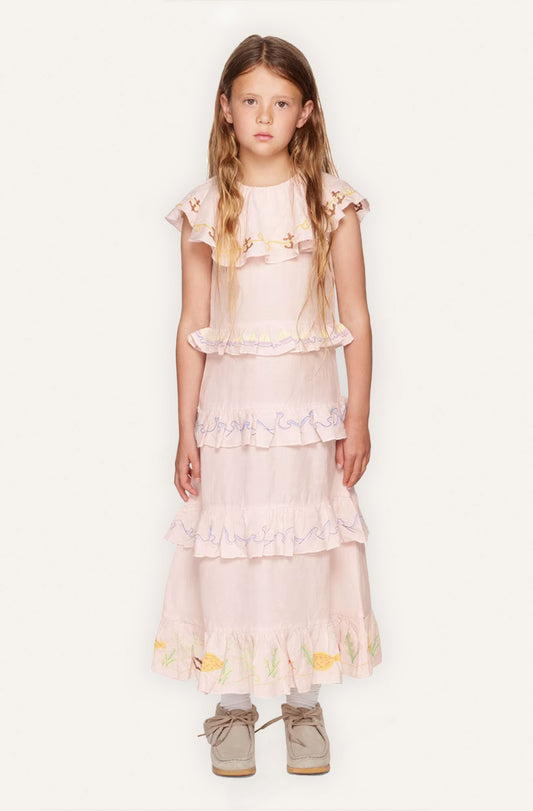 Kids Algue Dress - Light pink