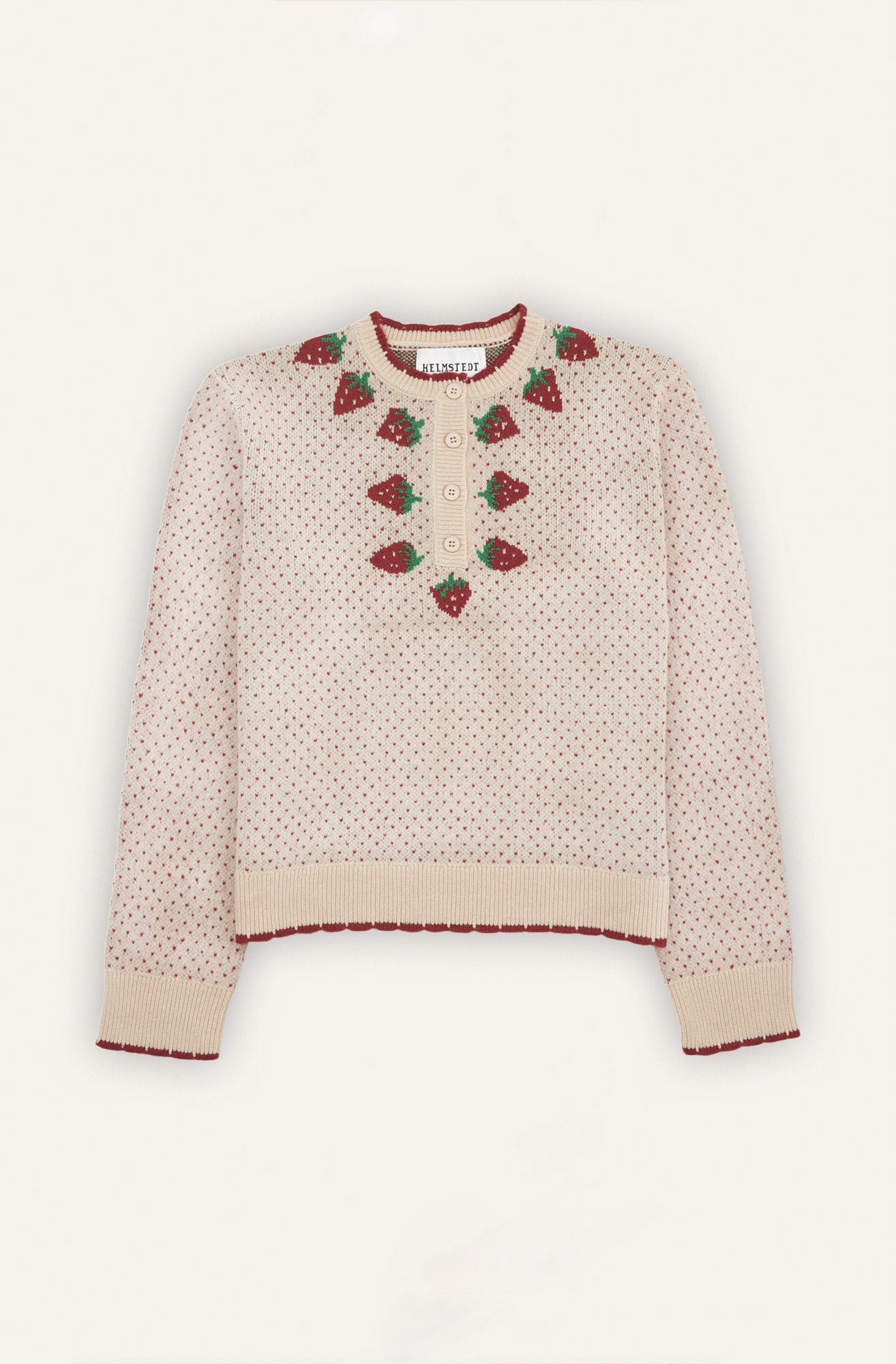 ALLIE SWEATER - Strawberry