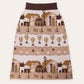 Helmstedt Ami skirt Skirts Nighttime Brown