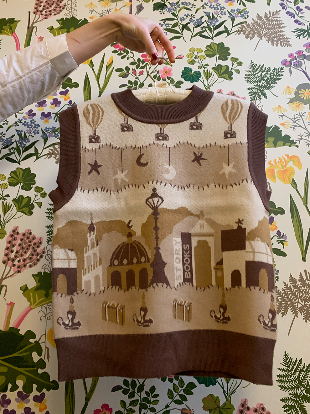 Helmstedt Ami vest Vest Nighttime Brown