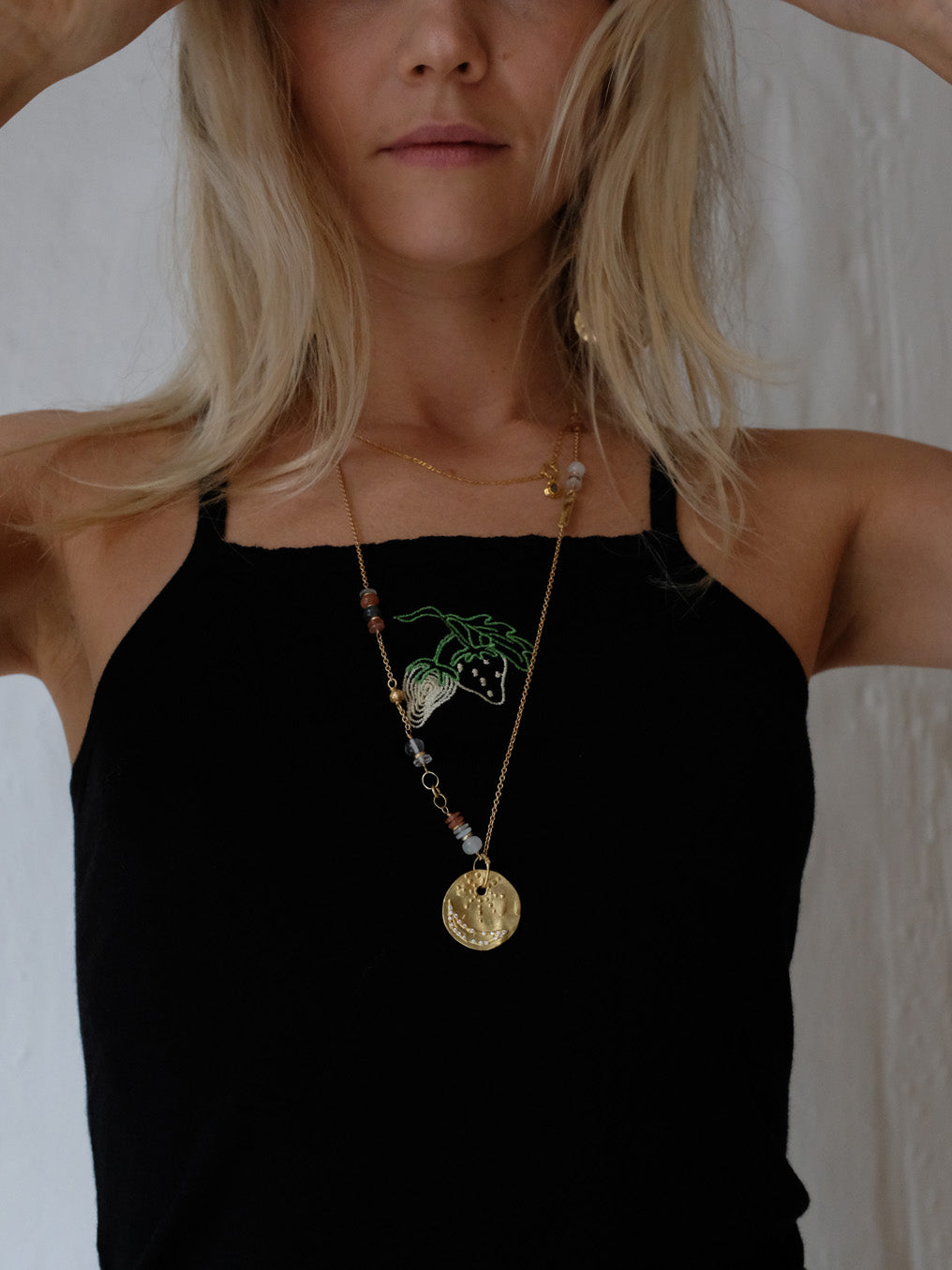 Helmstedt ANDREA STRAP TOP  Black Beauty