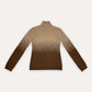 AWA KNIT TURTLENECK - Brown Gradient