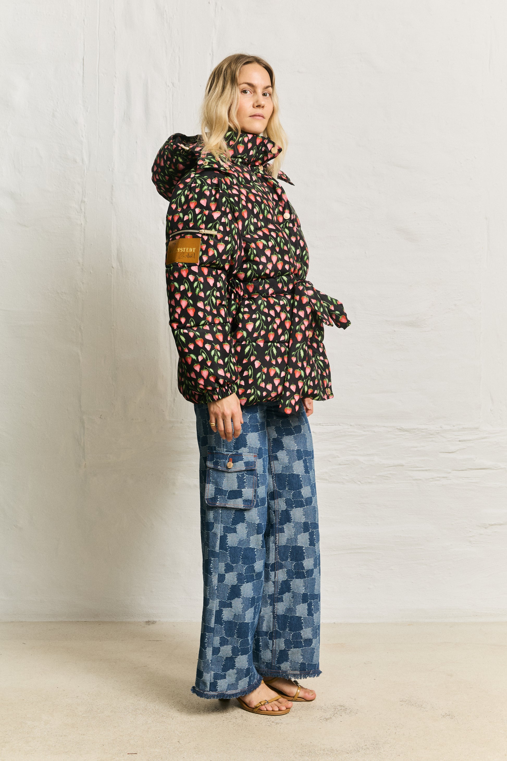 Helmstedt BETTY JACKET - Strawberry Field Coats Space Strawberry