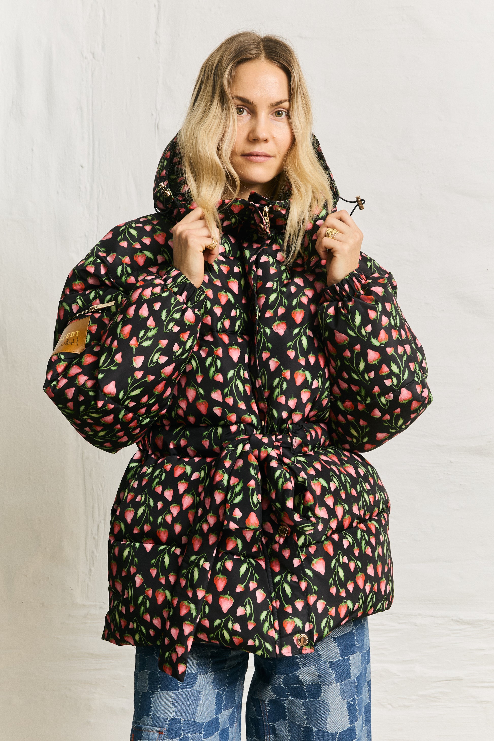 Helmstedt BETTY JACKET - Strawberry Field Coats Space Strawberry