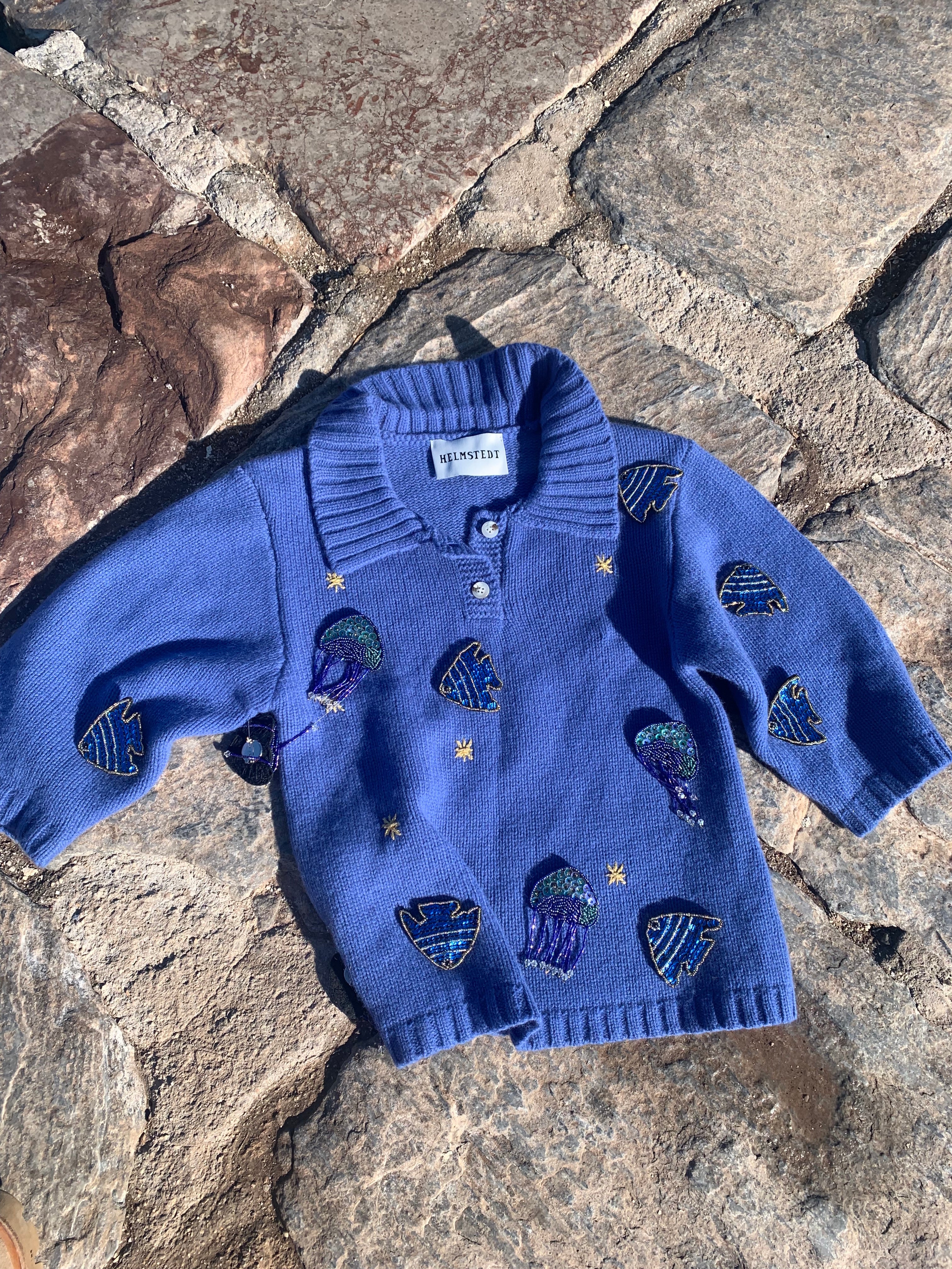 Helmstedt Celia Knit Knitwear Blue