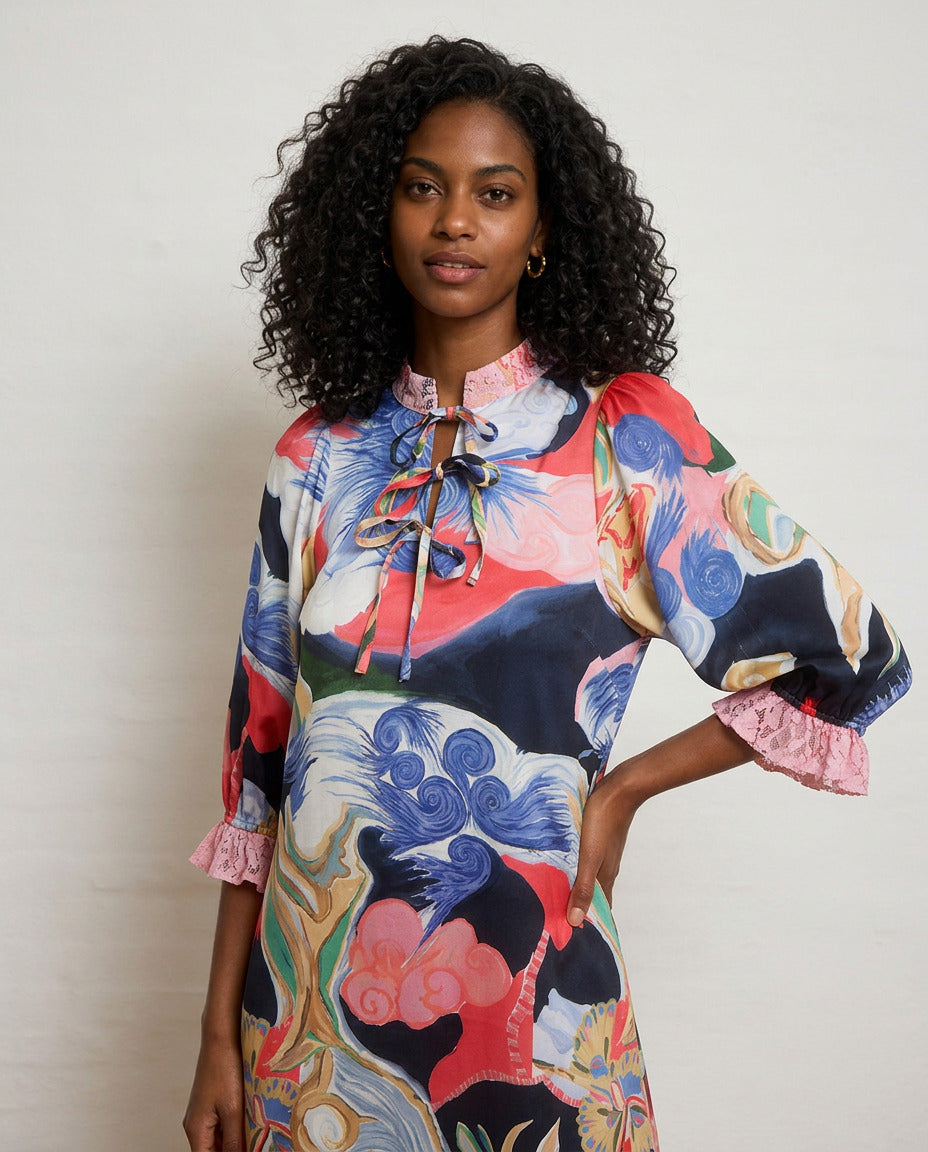 Helmstedt EBBA DRESS Dresses Serenity Print