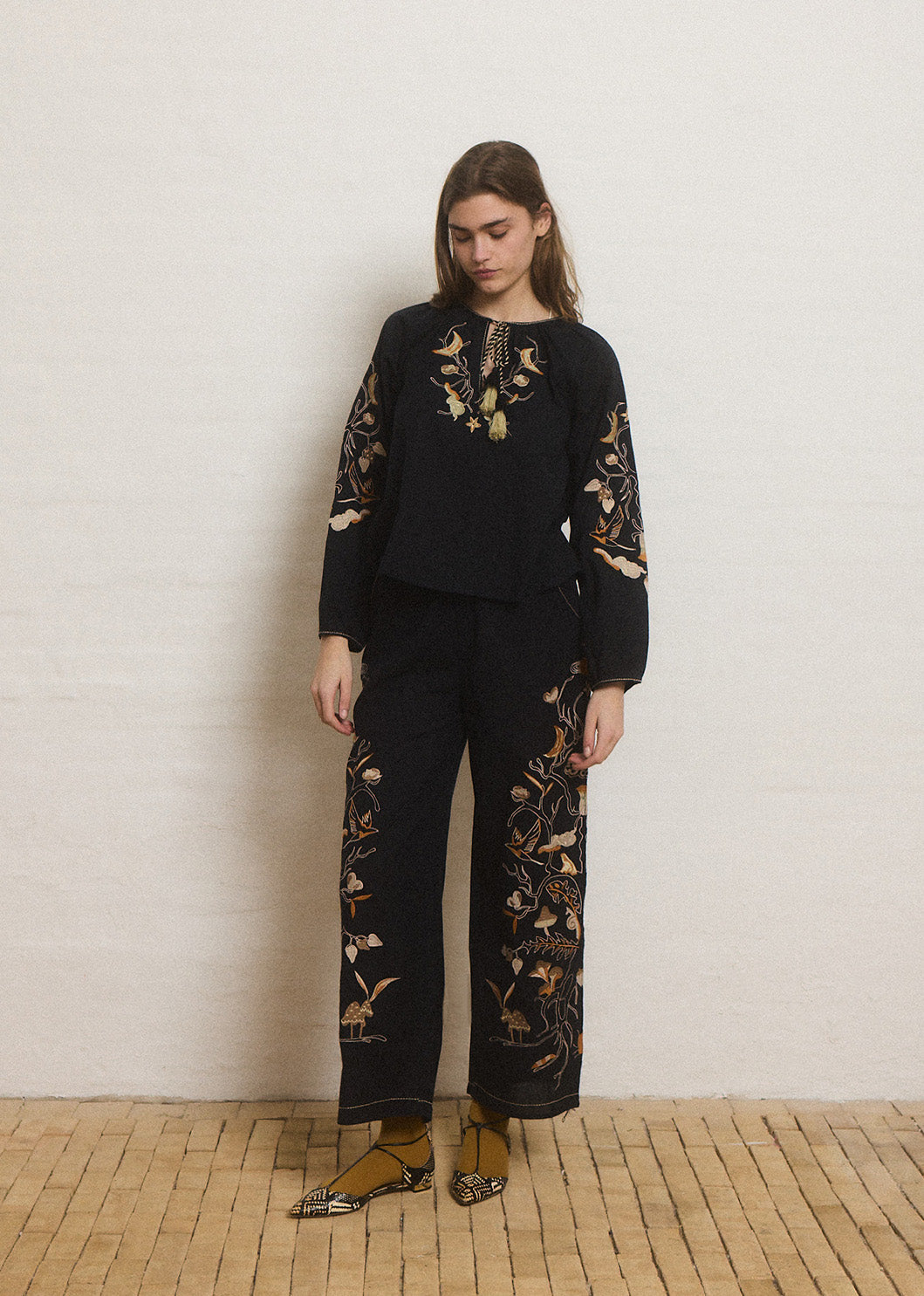 Helmstedt ELINE BLOUSE Blouses Black Beauty