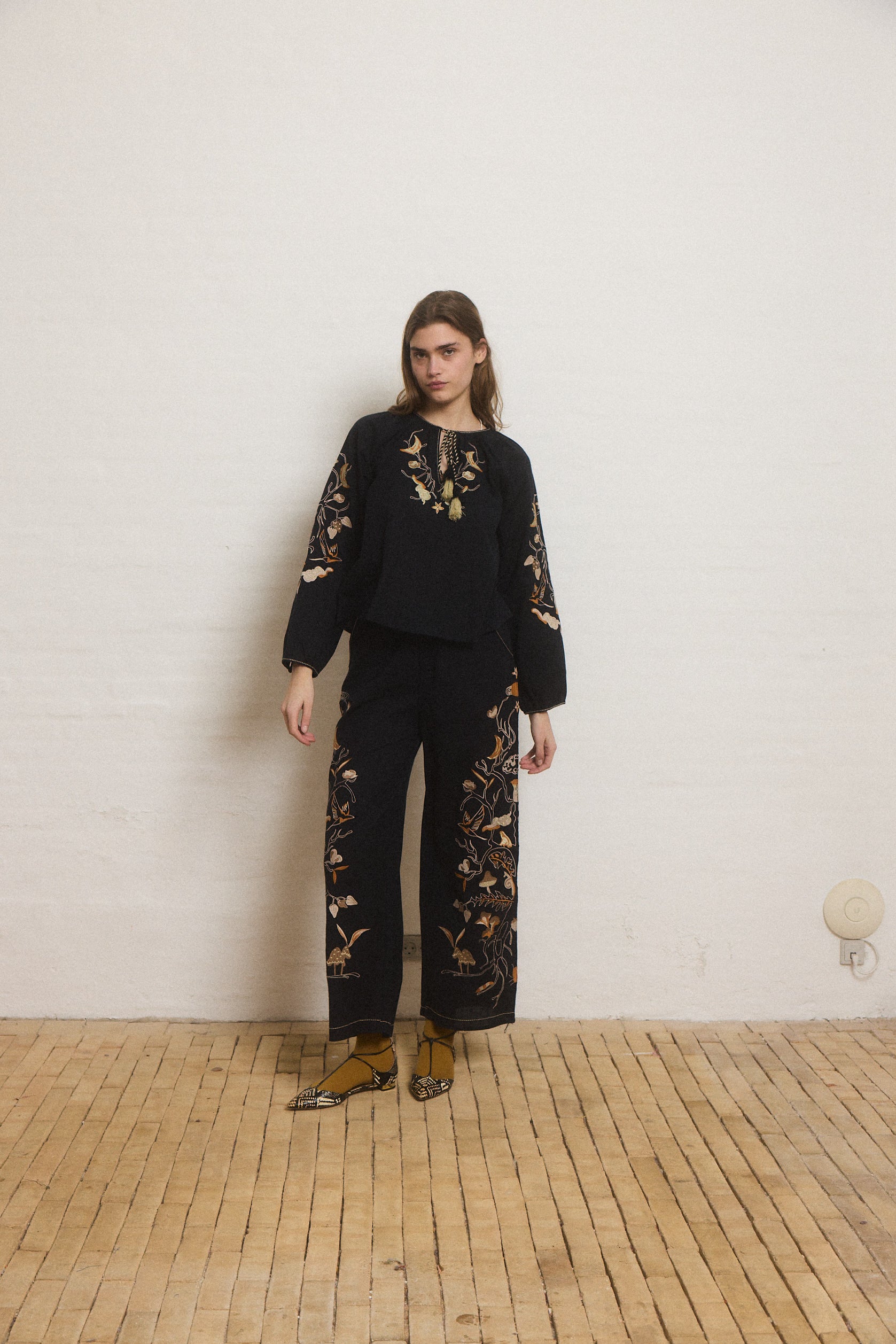Helmstedt ELINE BLOUSE Blouses Black Beauty