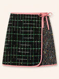 Helmstedt ELLA SKIRT Skirts Black Bouclé