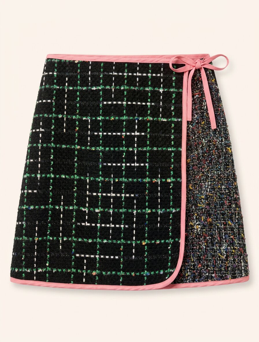 Helmstedt ELLA SKIRT Skirts Black Bouclé
