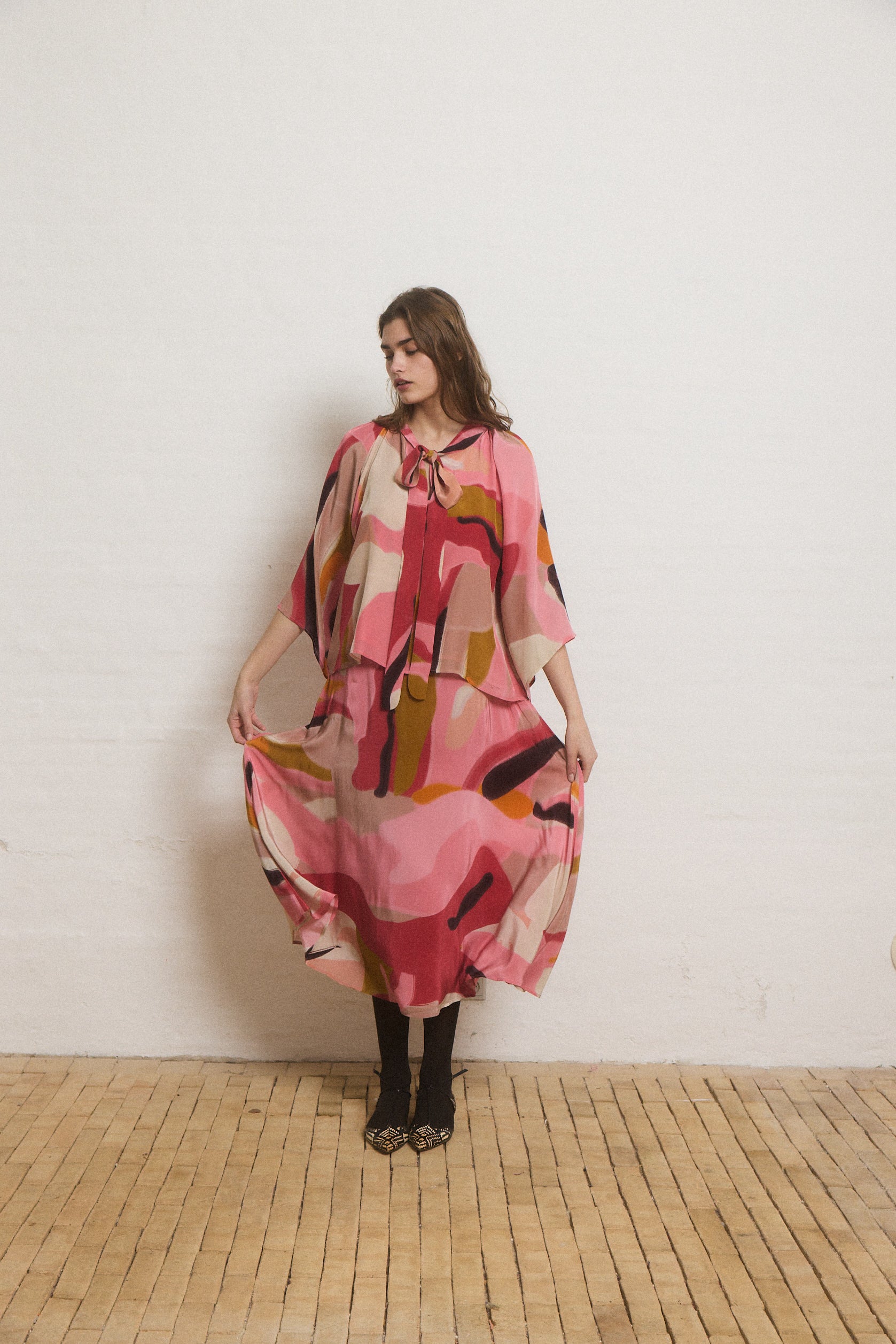 Helmstedt ELOISE SKIRT Skirts Autumn Glow