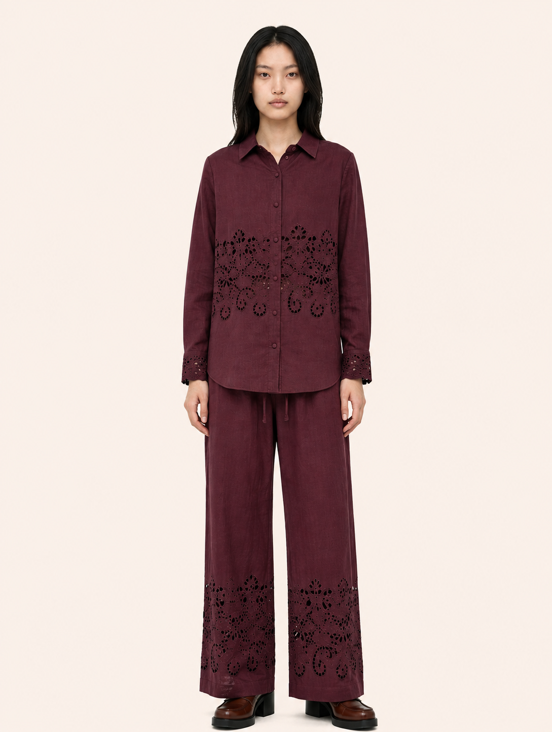 Helmstedt ELSIE BLOUSE Blouses Wine
