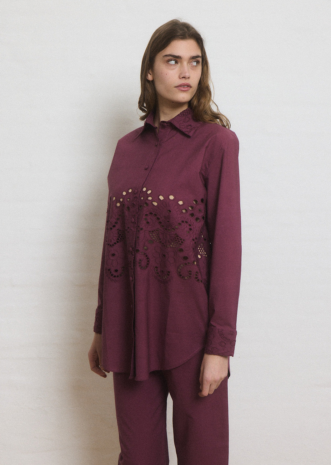 Helmstedt ELSIE BLOUSE Blouses Wine