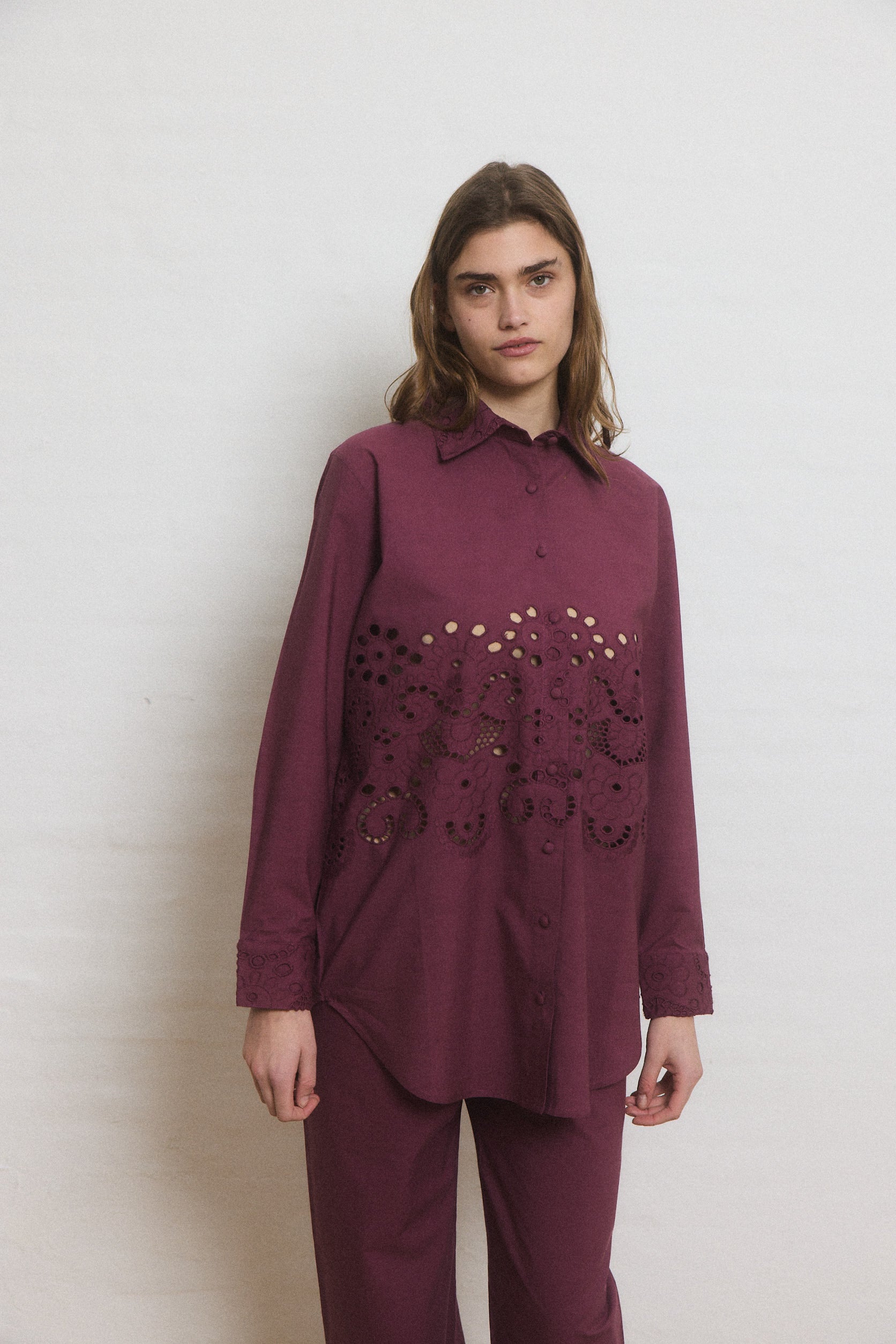 Helmstedt ELSIE BLOUSE Blouses Wine
