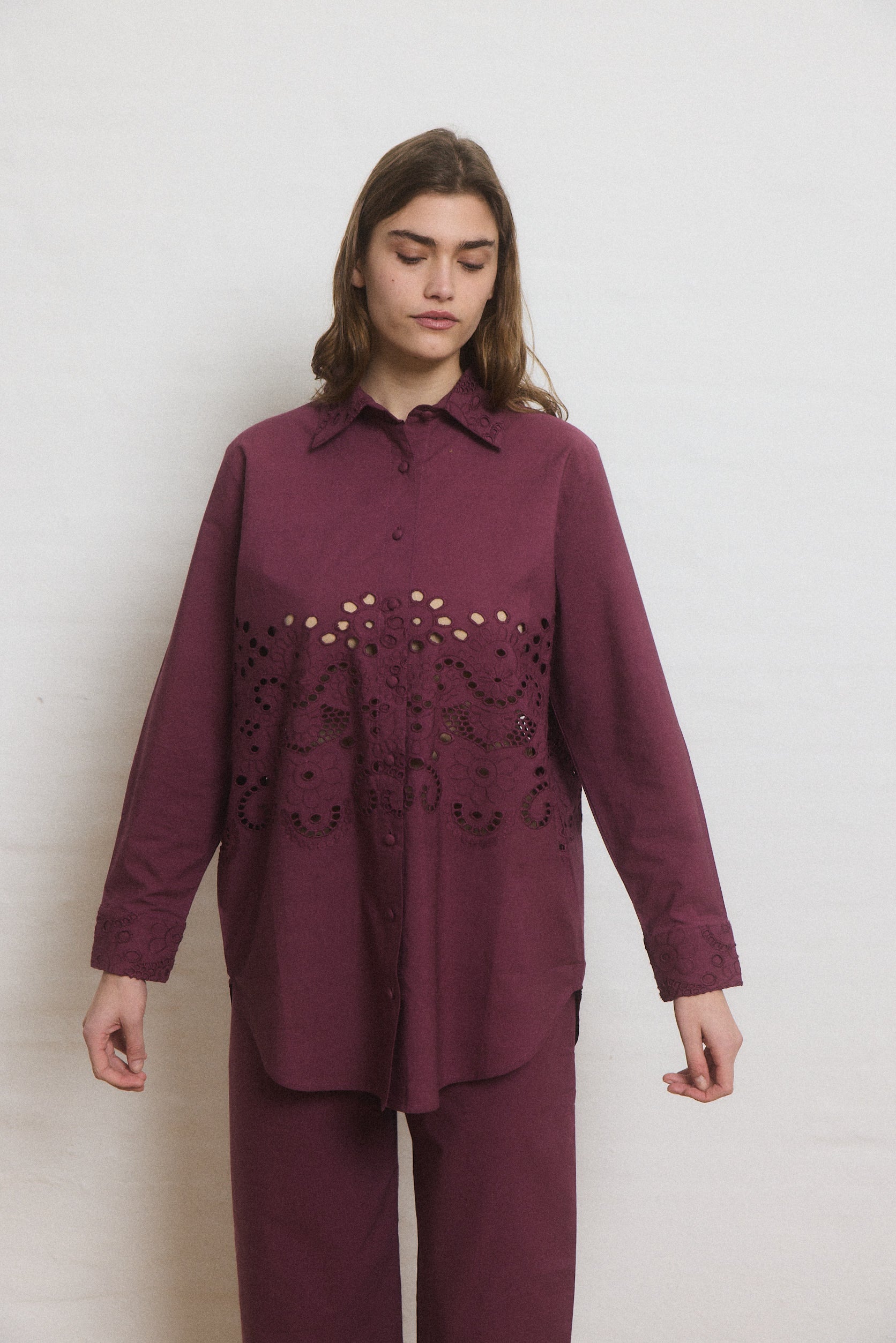 Helmstedt ELSIE BLOUSE Blouses Wine
