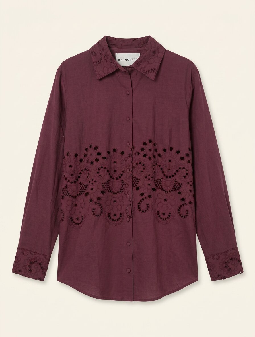 Helmstedt ELSIE BLOUSE Blouses Wine