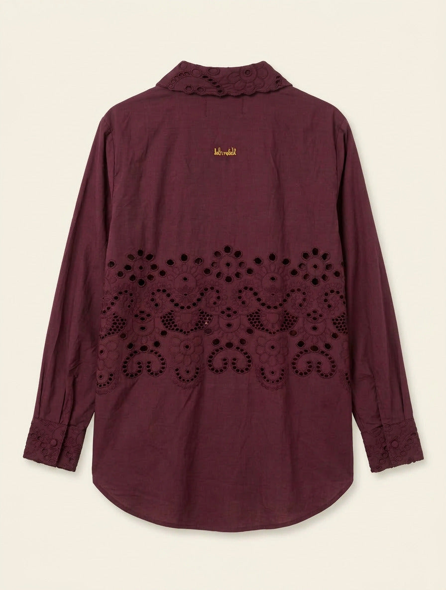 Helmstedt ELSIE BLOUSE Blouses Wine