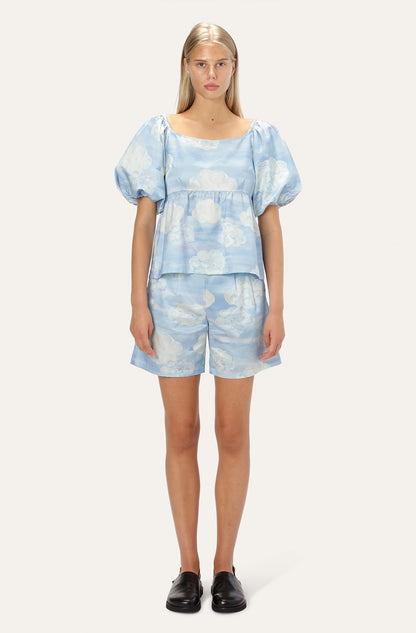 Helmstedt ELVA SHORTS - Clouds Trousers Clouds