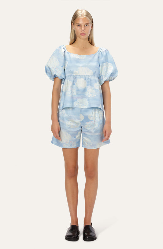 Helmstedt ELVA SHORTS - Clouds Trousers Clouds