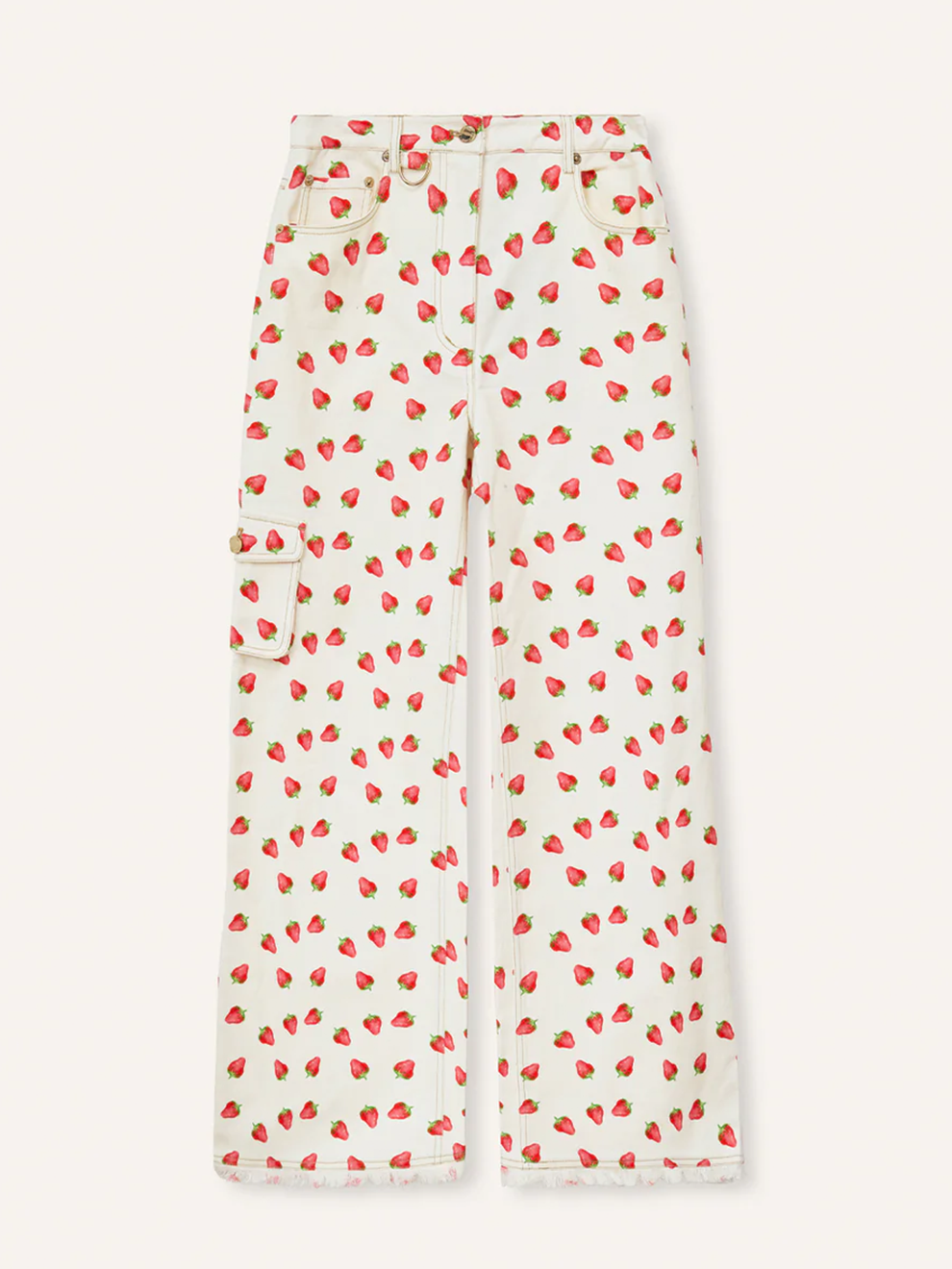 Helmstedt ENYA DENIM JEANS Denim Strawberry