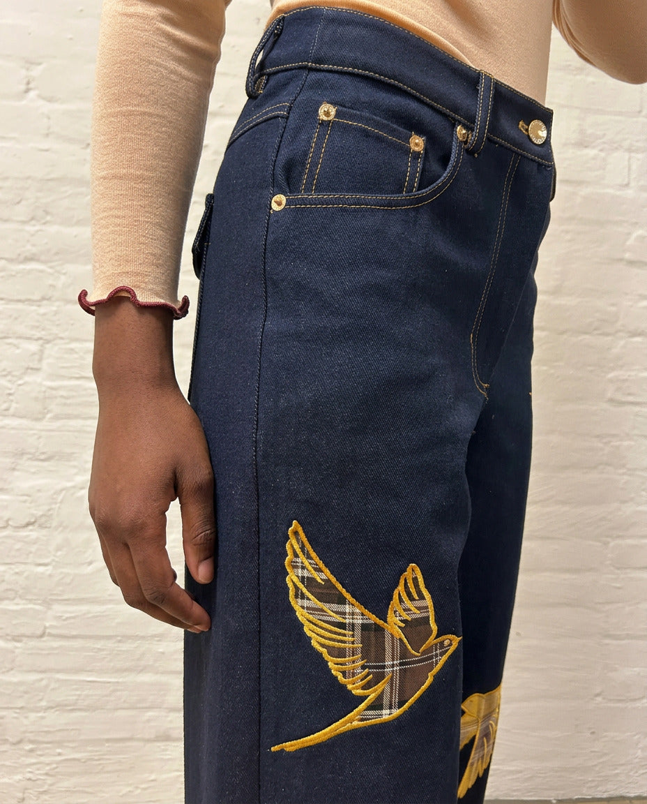 Helmstedt ENYA DENIM JEANS Denim Dark Blue Denim